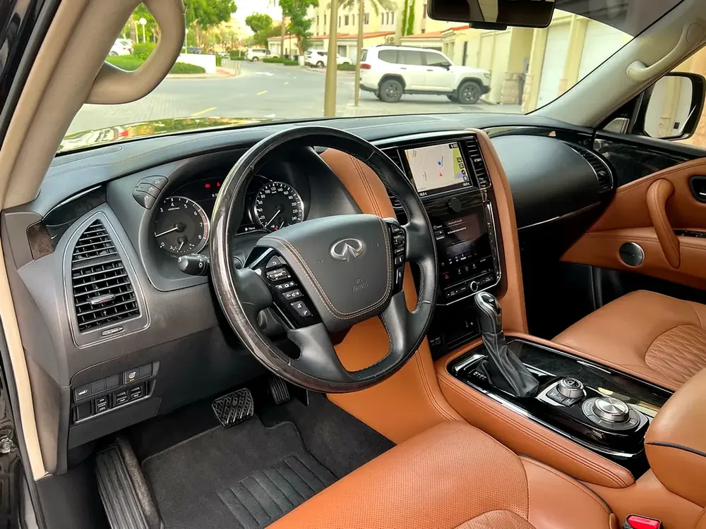 2021 Infiniti QX80 Luxury V8 5.6L, GCC Specs, Original Condition, Full Option, No Accident, 2 Keys - Image 8
