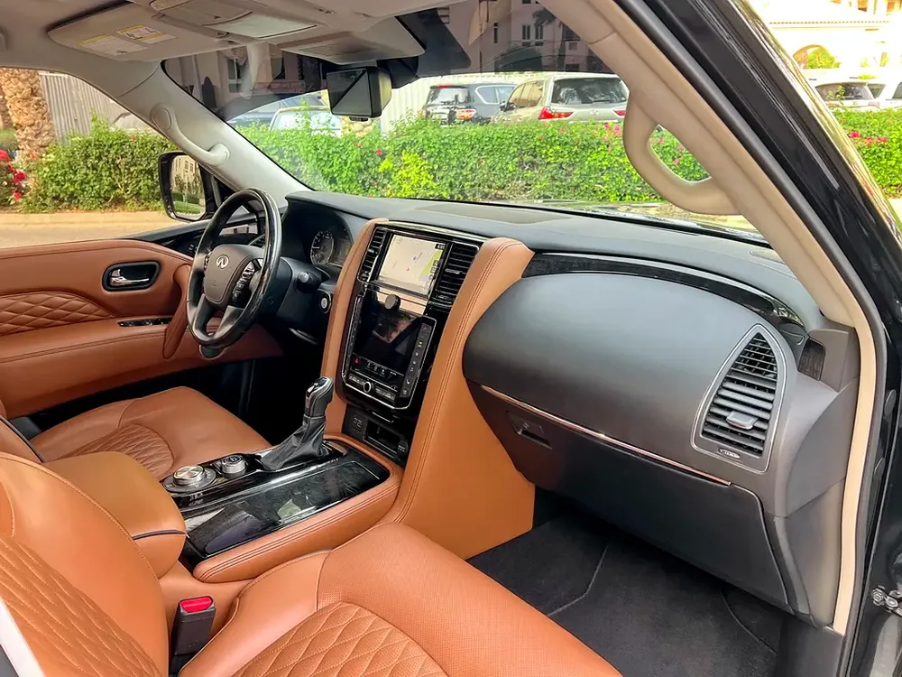 2021 Infiniti QX80 Luxury V8 5.6L, GCC Specs, Original Condition, Full Option, No Accident, 2 Keys - Image 9