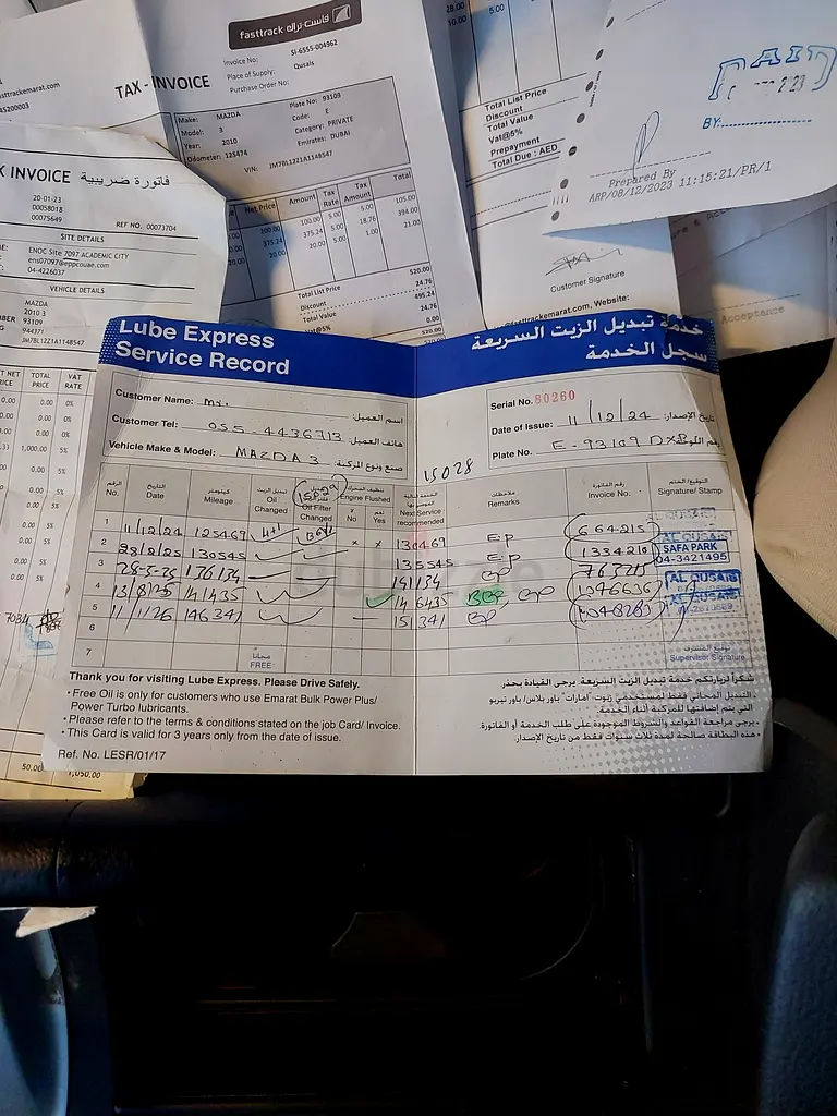 Mazda 3 gcc with full service history records only 148000 km! - Image 15