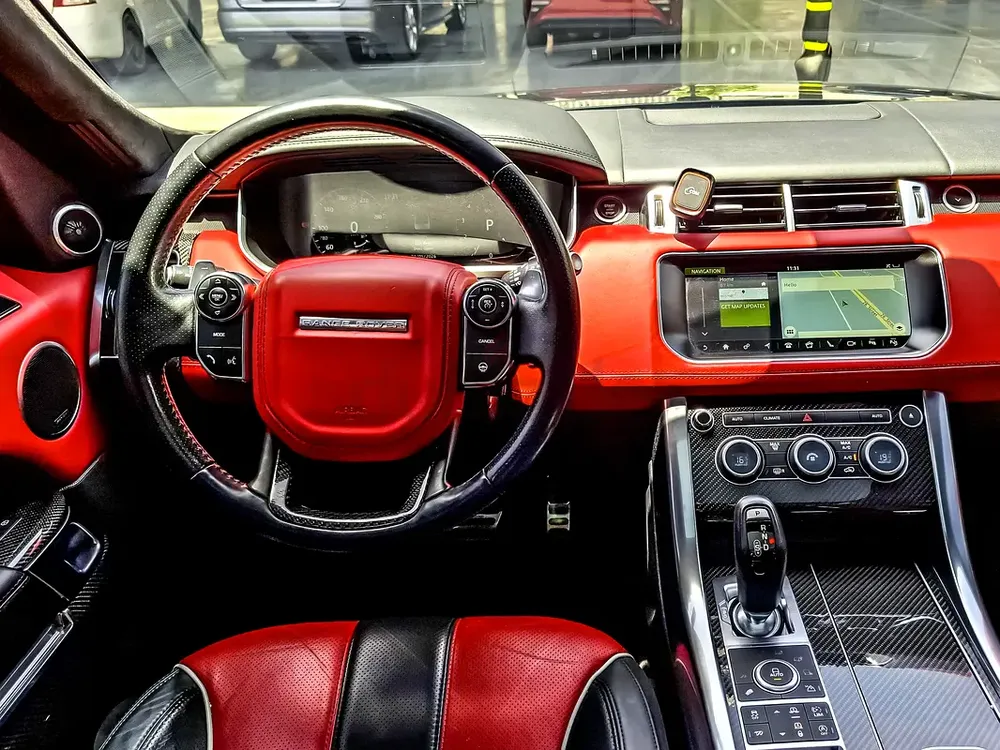 AED 2336/month | 2017 Land Rover Range Rover Sport SVR | GCC Specs | Ref#471035 - Image 10