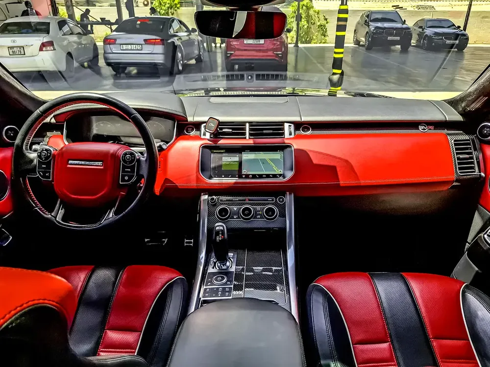 AED 2336/month | 2017 Land Rover Range Rover Sport SVR | GCC Specs | Ref#471035 - Image 9