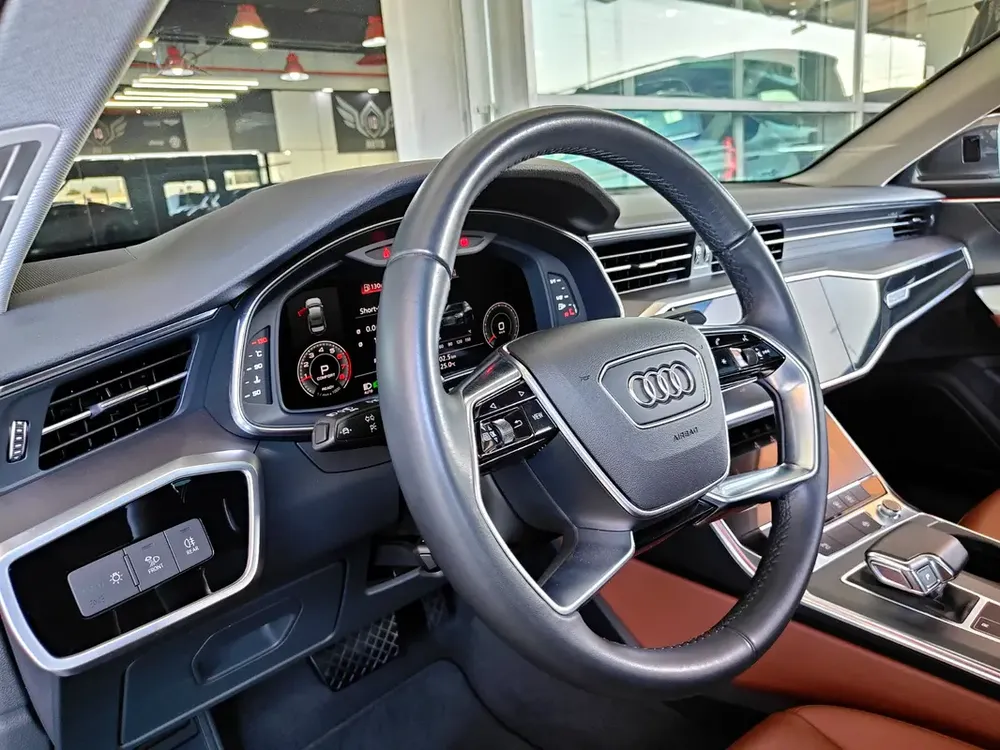 AED 1,720 P.M | 2022 Audi A6 40 TFSI S-Line | Under Audi Warranty and Service Contract | GCC | - Image 10