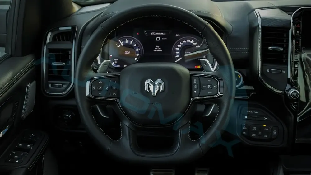 ( Air Suspension / Rambox / Bedliner ) 2026/2026 RAM 1500 Rebel GT 3.0TT Hurricane GCC 0KM - Image 7
