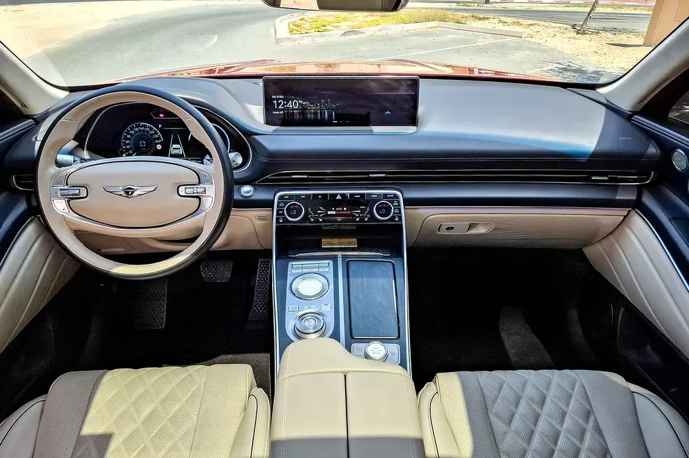 AED 2963/month | 2022 Genesis GV80  | GCC Specs | Ref#437202 - Image 9