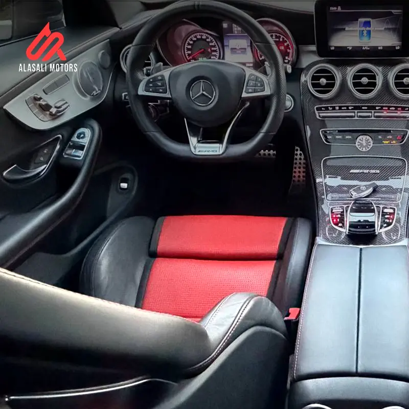 Mercedes-Benz C63s AMG 4Matic 2018 Imported from Korea Gcc specifications - Image 11