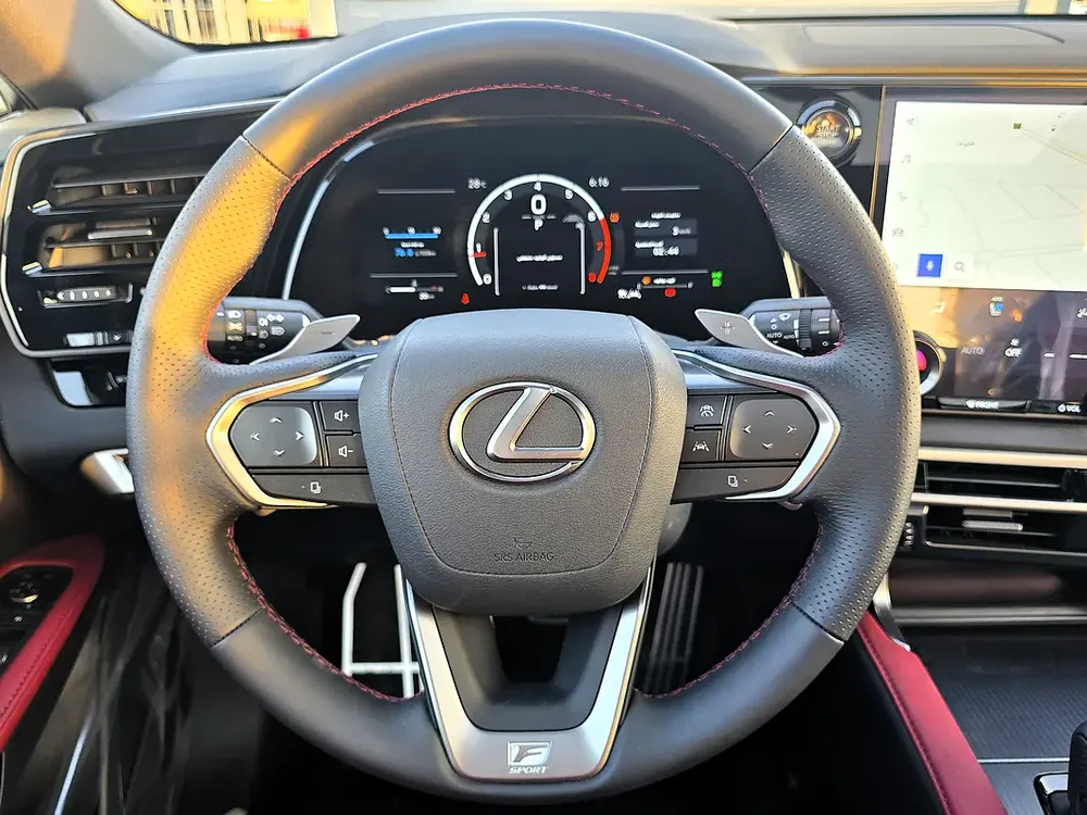 LEXUS RX350 F-SPORT  2.4l A/T AWD SUV Black Color Inside Red  2026 Model - Image 10