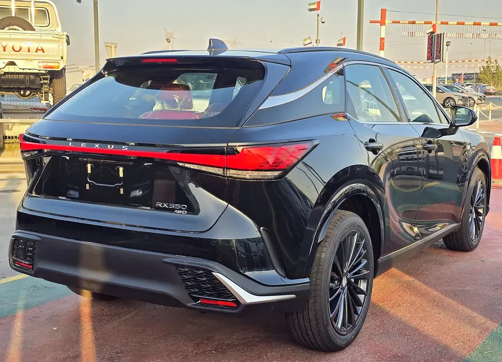 LEXUS RX350 F-SPORT  2.4l A/T AWD SUV Black Color Inside Red  2026 Model - Image 6