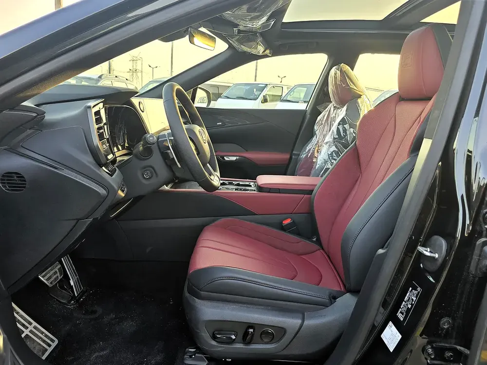 LEXUS RX350 F-SPORT  2.4l A/T AWD SUV Black Color Inside Red  2026 Model - Image 7