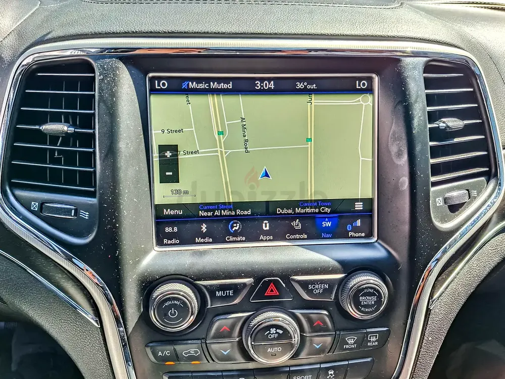 AED 1094/month | 2018 Jeep Grand Cherokee  | GCC Specs | Ref#474725 - Image 14