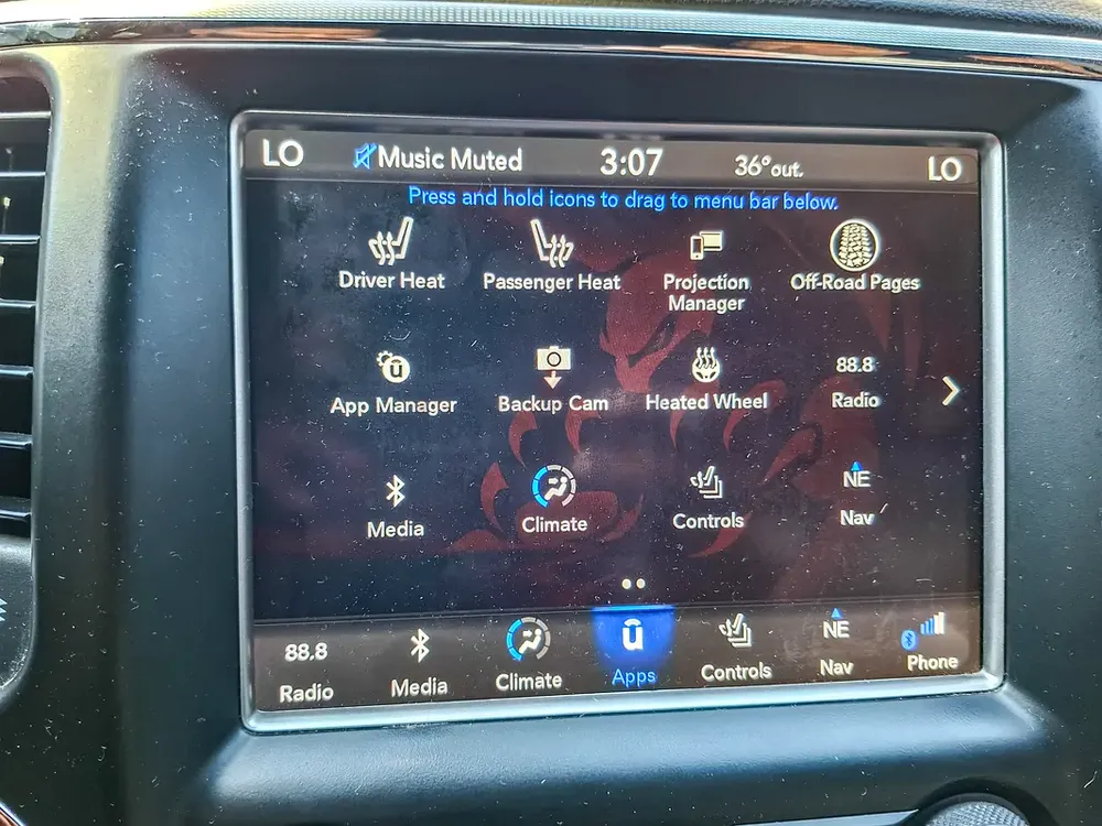 AED 1094/month | 2018 Jeep Grand Cherokee  | GCC Specs | Ref#474725 - Image 16