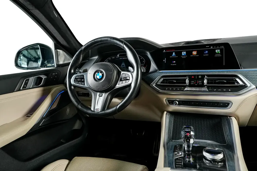 BMW X6 M50i-crystal package-M Aero dynamics package-Warranty and Service package available - Image 12