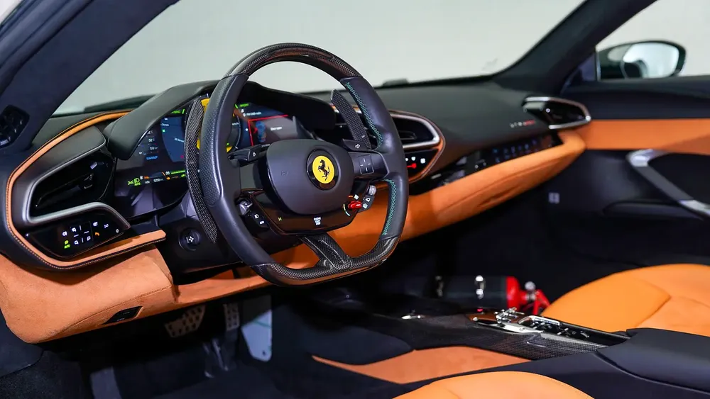 Ferrari 296 GTS V6 Twin-Turbo Hybrid | AED 20,973 PM | Warranty October 2027 | GCC - Image 4