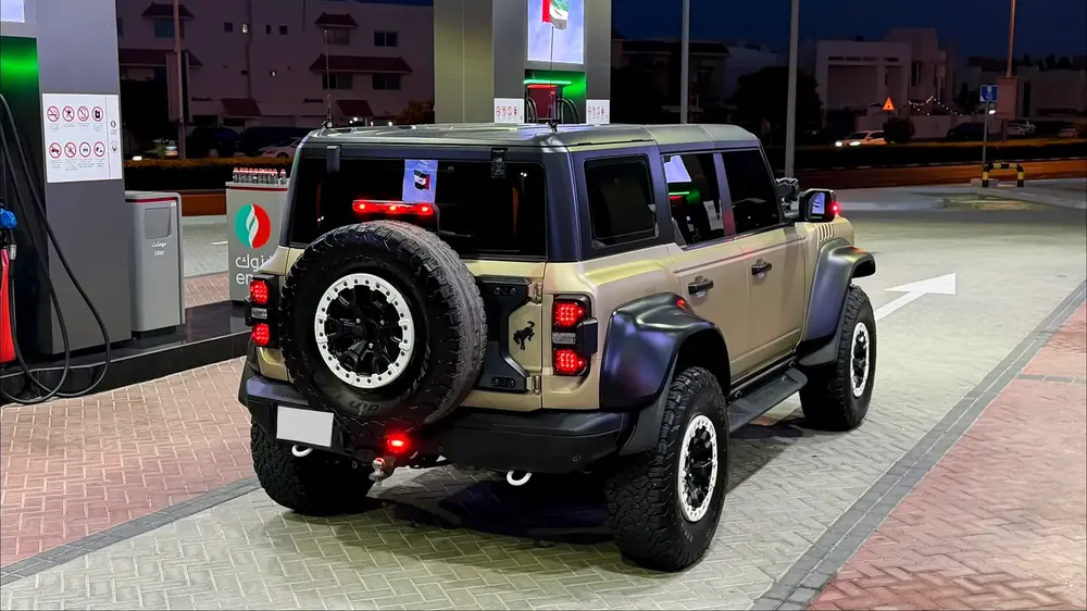 Ford Bronco Raptor 2023 | Al Tayer Warranty Until 2029 | Full Custom Desert Spec | Beadlock-Capable - Image 11