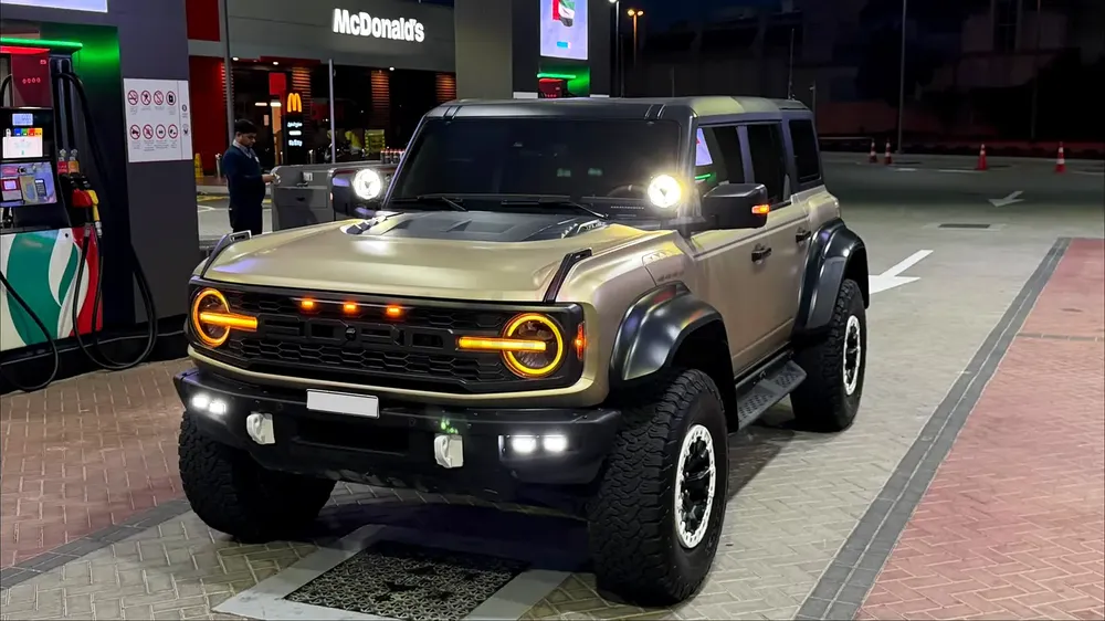 Ford Bronco Raptor 2023 | Al Tayer Warranty Until 2029 | Full Custom Desert Spec | Beadlock-Capable - Image 7