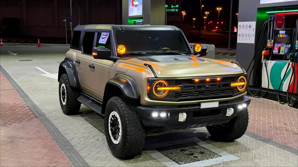 Ford Bronco Raptor 2023 | Al Tayer Warranty Until 2029 | Full Custom Desert Spec | Beadlock-Capable - Image 8