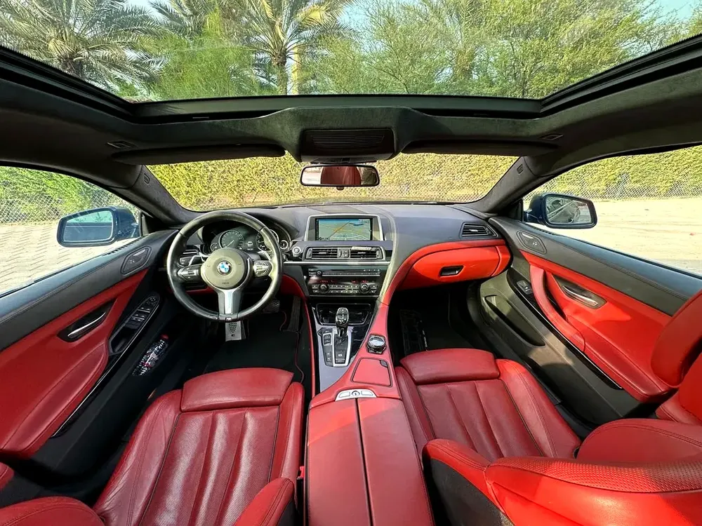 BMW 650i M Sport, 2015, GCC, Full Options, 8 cylinders, Service Contract, Low Mileage, Very Clean - Image 16