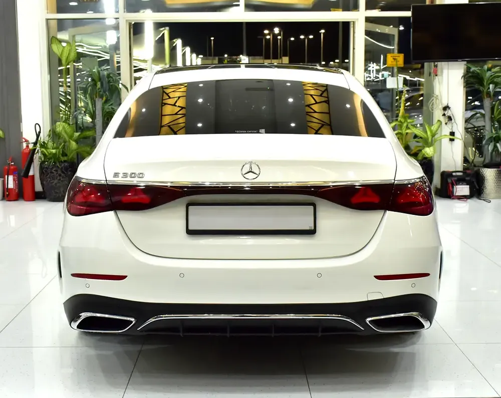 AED 2,935 EMi for 5Yrs | Mercedes Benz E200 ( 2025 Model ) in White Color Korean Specs - Image 5