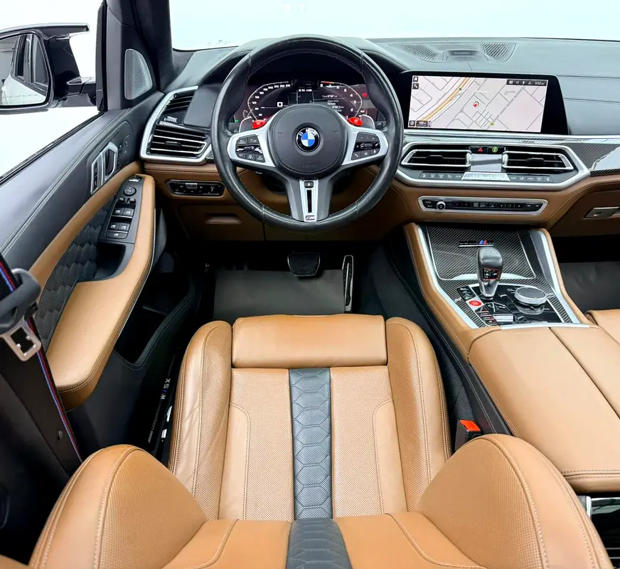 2020 BMW X5M Competition, Warranty, Full BMW Service History, Carbon Fiber Package, GCC - Image 15