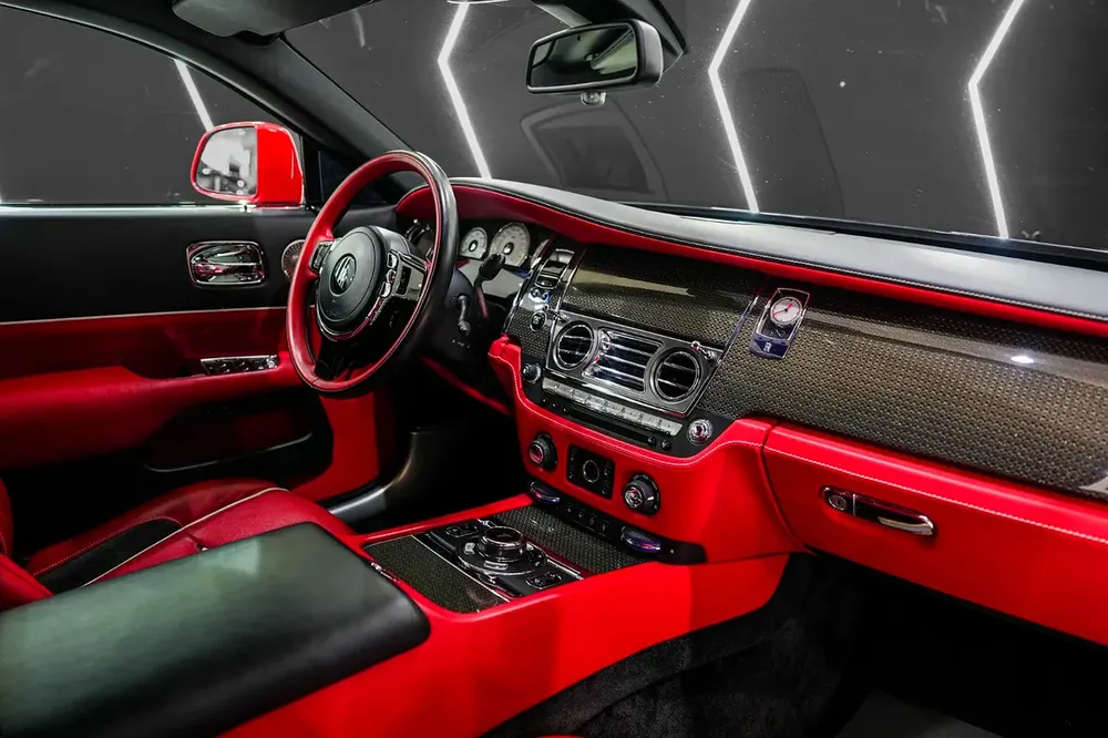 2017 Rolls-Royce Wraith Black Badge, Two-Tone Exterior, Bespoke Audio, Starlight, GCC Specs!! - Image 11