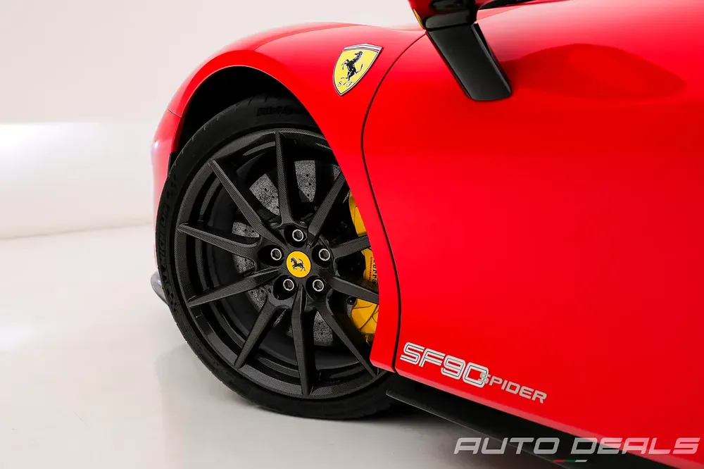 2023 Ferrari SF90 Spider | GCC Specs | Service Contract | Extremely Low mileage | 986 HP |  4.0L V8 - Image 12