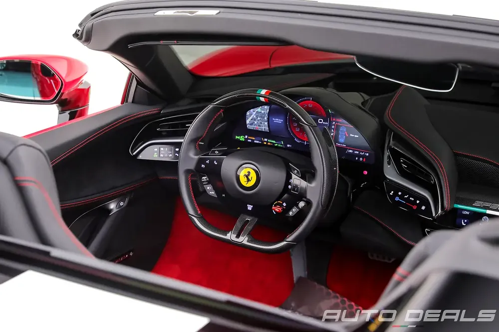 2023 Ferrari SF90 Spider | GCC Specs | Service Contract | Extremely Low mileage | 986 HP |  4.0L V8 - Image 13