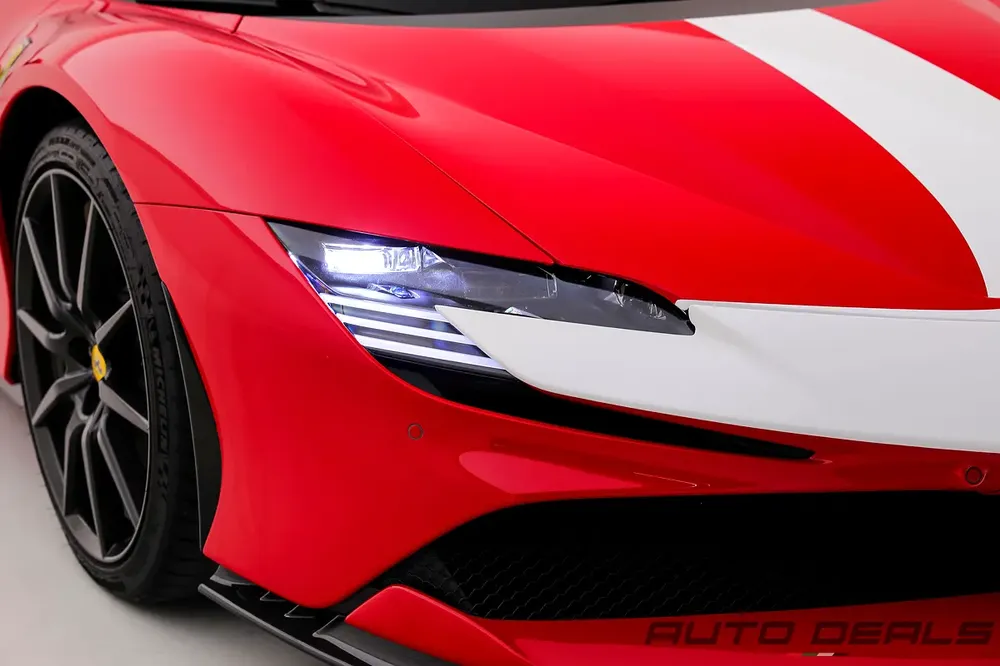 2023 Ferrari SF90 Spider | GCC Specs | Service Contract | Extremely Low mileage | 986 HP |  4.0L V8 - Image 8