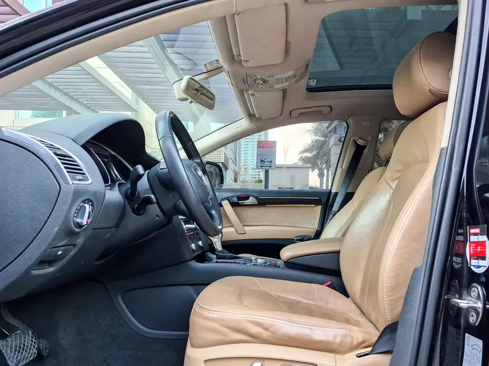 AED 1215/month | 2015 Audi Q7 3.0 TFSI Quattro Tiptronic | GCC Specs | Ref#388071 - Image 12
