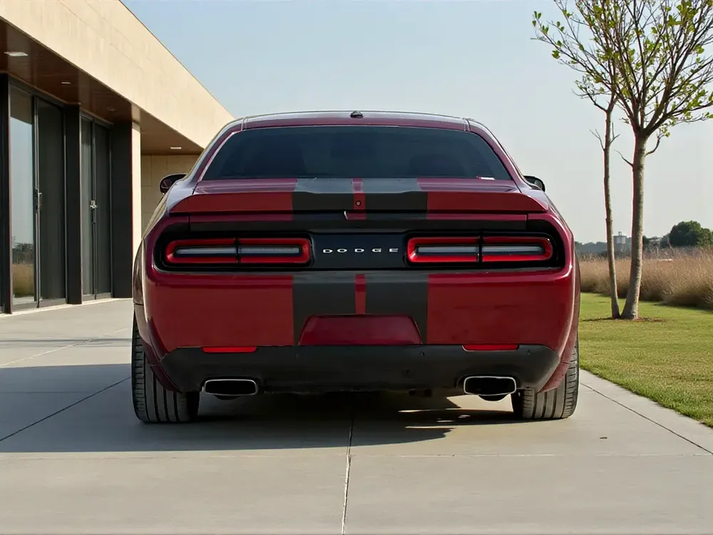 AED 1,050 P.M | 0% DOWN PAYMENT | DODGE CHALLENGER R/T | 2021 - Image 4
