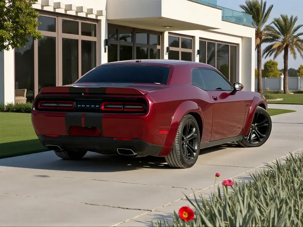 AED 1,050 P.M | 0% DOWN PAYMENT | DODGE CHALLENGER R/T | 2021 - Image 6