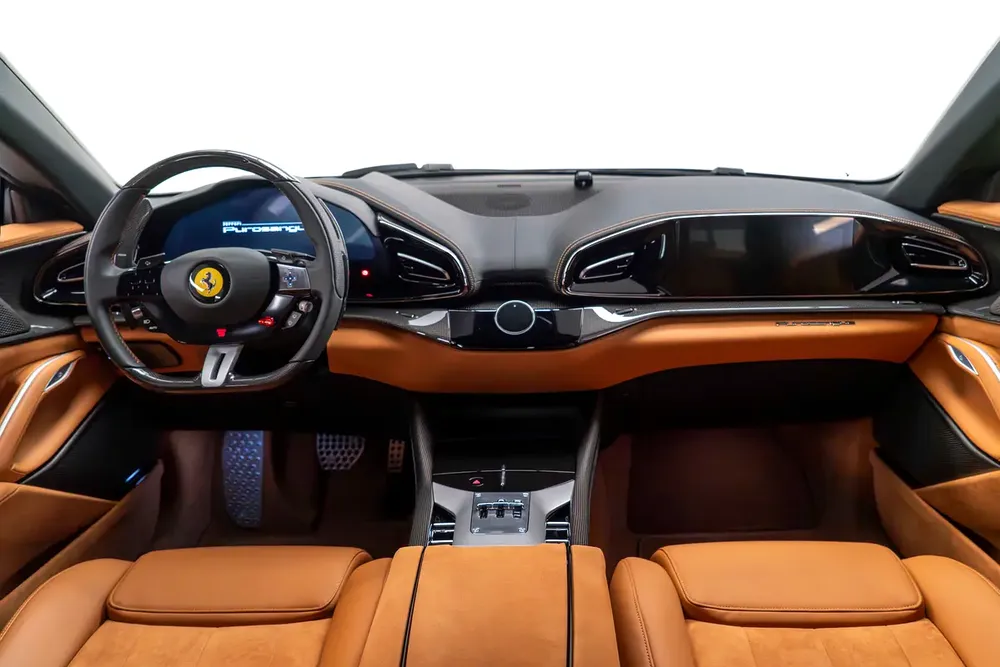 2024 FERRARI PURASANGUE / PANORAMIC ROOF / PASSENGER DISPLAY / SERVICE CONTRACT - Image 8