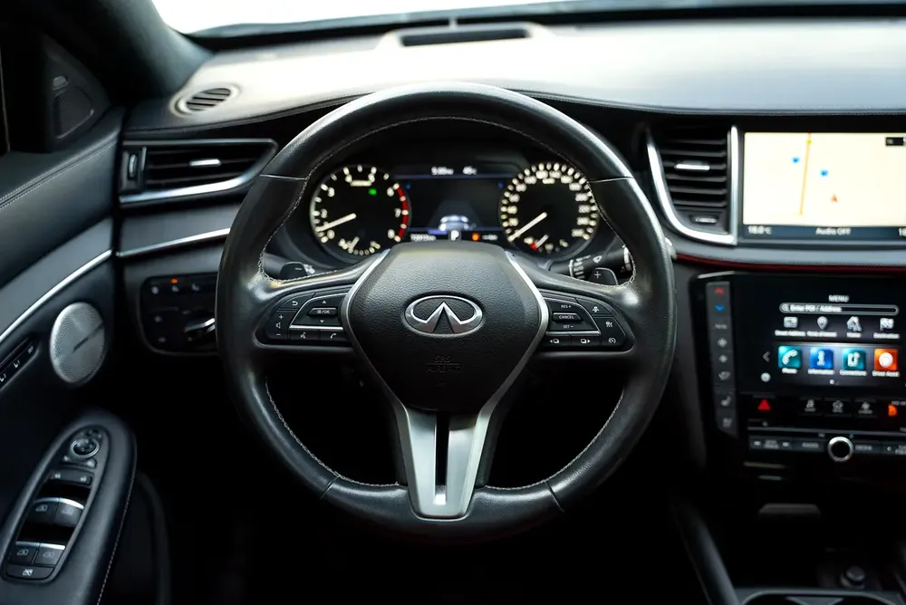 Infiniti QX55 Sensory Fully Loaded 2022 GCC Agency Warranty Full service History - Image 20