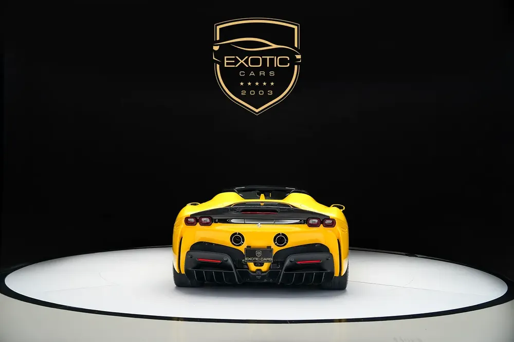 SF90 SPIDER ASSETTO FIORANO | FULL CARBON INTERIOR AND EXTERIOR | SERVICE SEP 2029 - Image 5