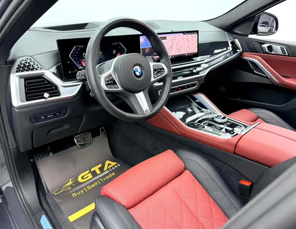 2025 BMW X6 xDrive40i M-Sport, 2030 BMW Warranty + Service Pack, Full BMW Service History, GCC - Image 10