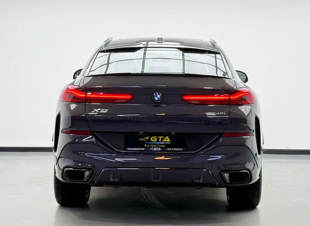 2025 BMW X6 xDrive40i M-Sport, 2030 BMW Warranty + Service Pack, Full BMW Service History, GCC - Image 5