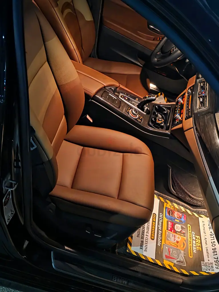BMW 5-Series 530i 2013 GCC Specs - Excellent Condition - Image 12