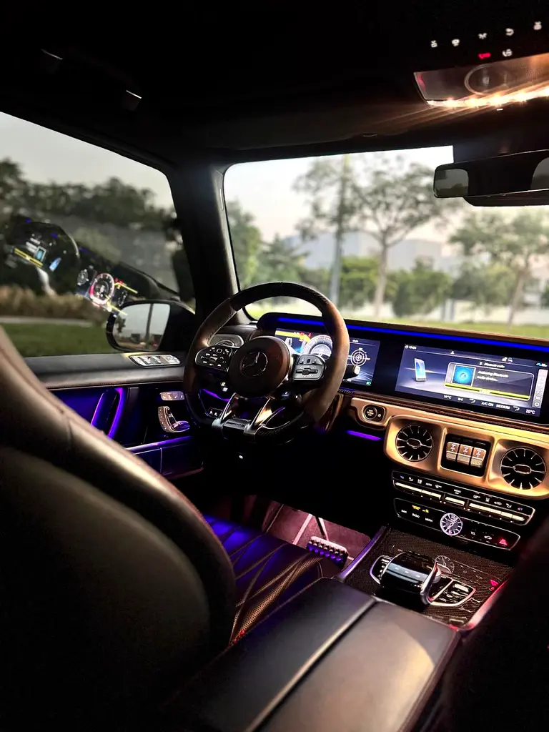 Mercedes G63 | Gargash Warranty | European Specs | Original Black Magno - Image 4