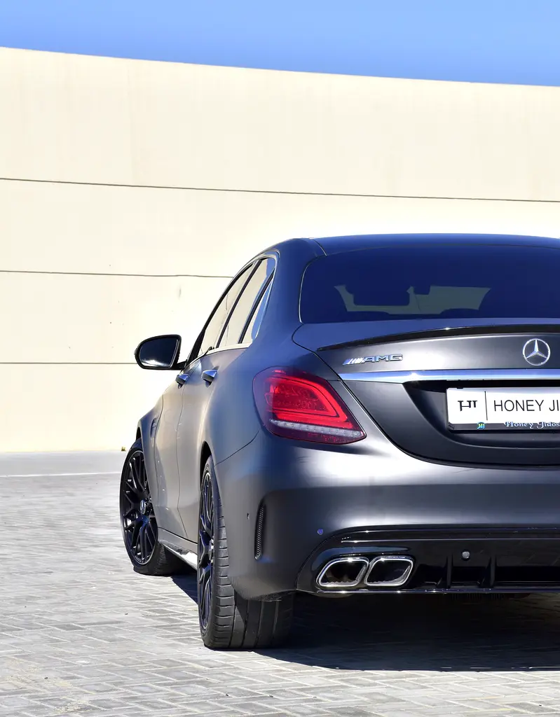 RAMADAN OFFER! / Mercedes Benz C63s AMG ( 2020 Model ) in Matte Black Color Japanese Specs - Image 10