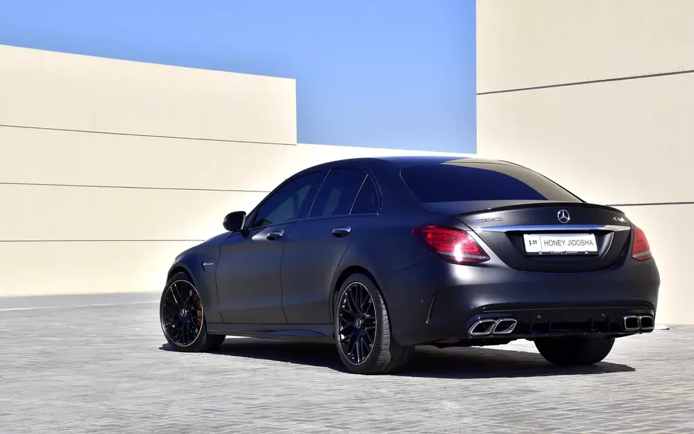 RAMADAN OFFER! / Mercedes Benz C63s AMG ( 2020 Model ) in Matte Black Color Japanese Specs - Image 11