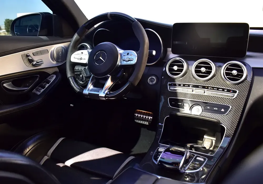 RAMADAN OFFER! / Mercedes Benz C63s AMG ( 2020 Model ) in Matte Black Color Japanese Specs - Image 14