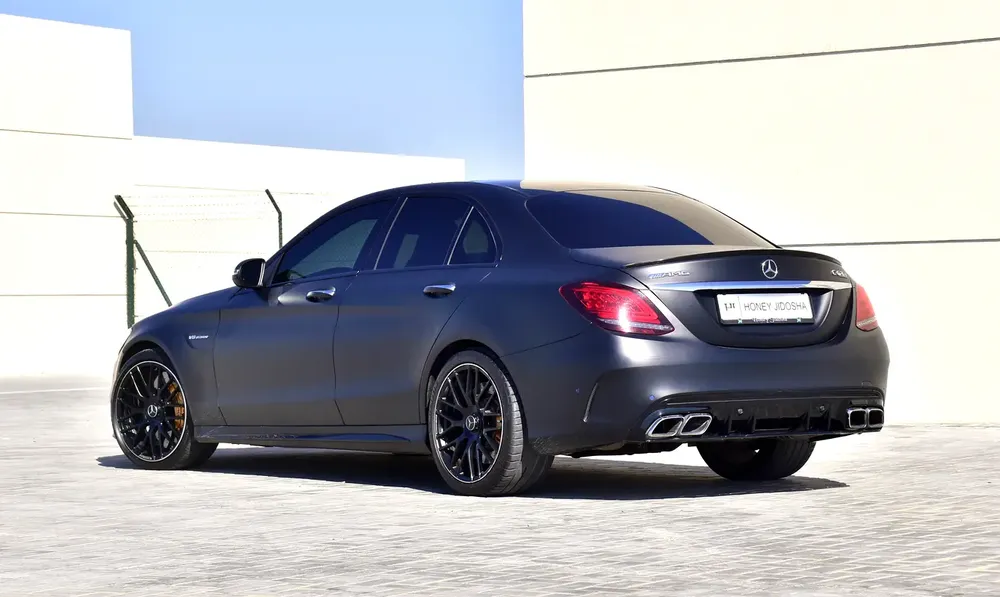 RAMADAN OFFER! / Mercedes Benz C63s AMG ( 2020 Model ) in Matte Black Color Japanese Specs - Image 5