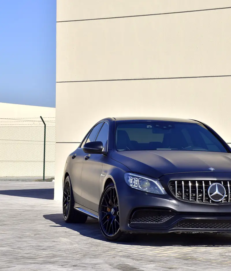 RAMADAN OFFER! / Mercedes Benz C63s AMG ( 2020 Model ) in Matte Black Color Japanese Specs - Image 6