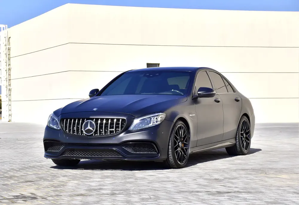 RAMADAN OFFER! / Mercedes Benz C63s AMG ( 2020 Model ) in Matte Black Color Japanese Specs - Image 8
