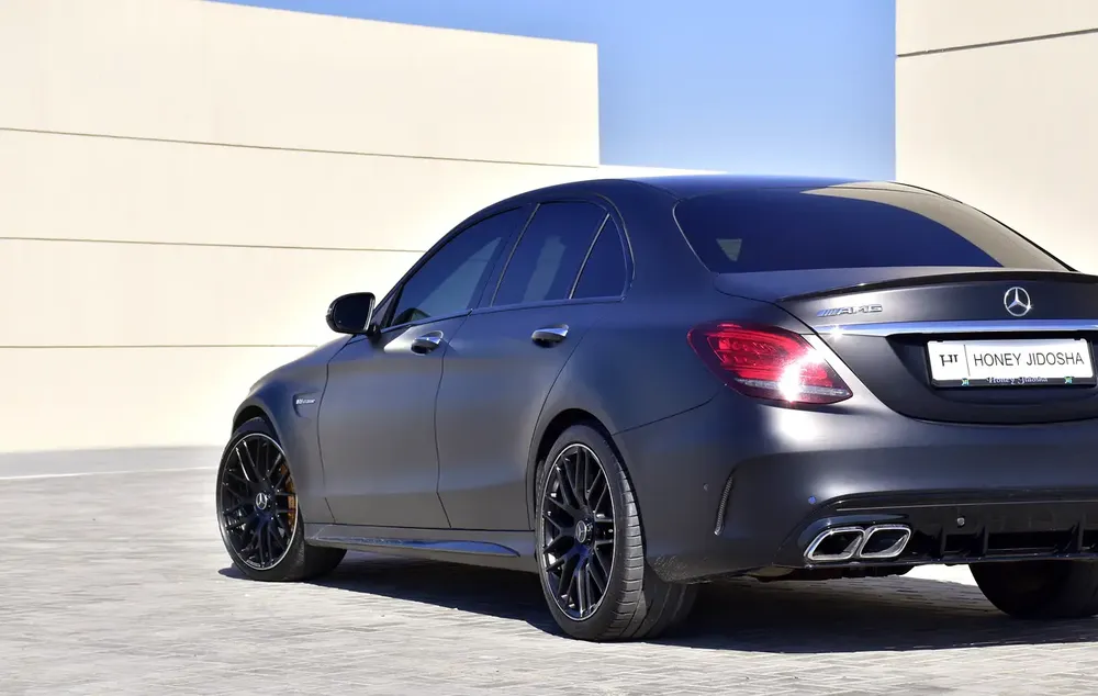 RAMADAN OFFER! / Mercedes Benz C63s AMG ( 2020 Model ) in Matte Black Color Japanese Specs - Image 9