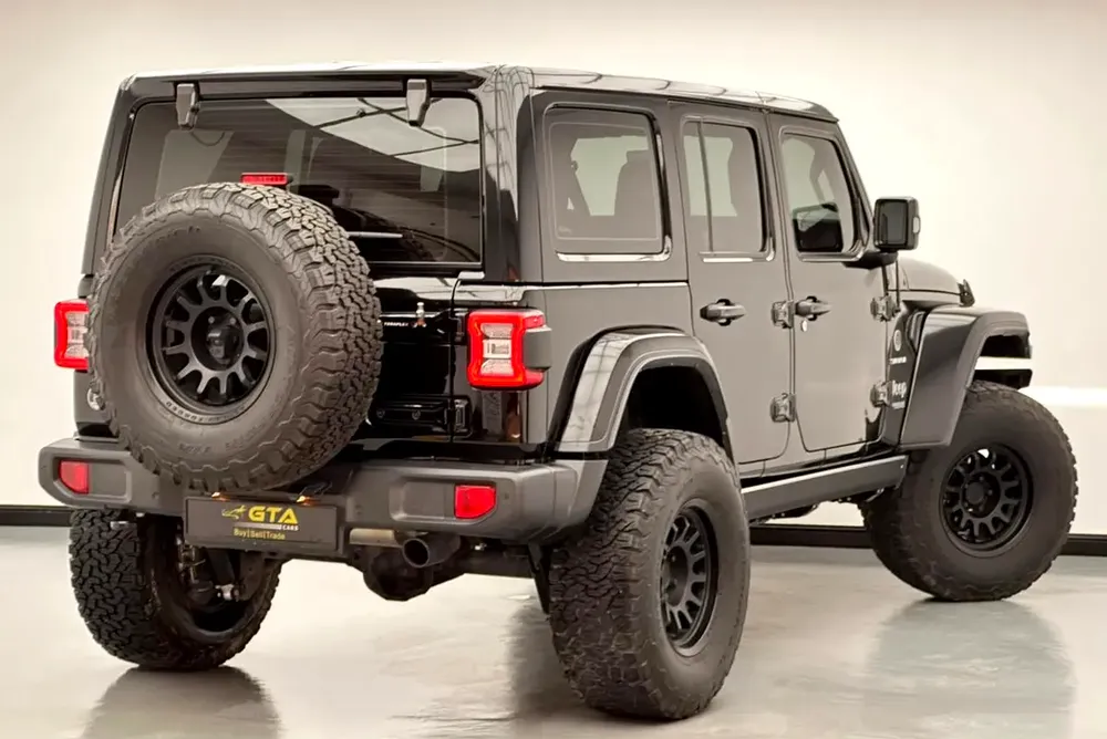 2022 Jeep Wrangler Sahara, Off-Road Zone, Huge Spec, July/2027 Jeep Warranty, GCC - Image 4