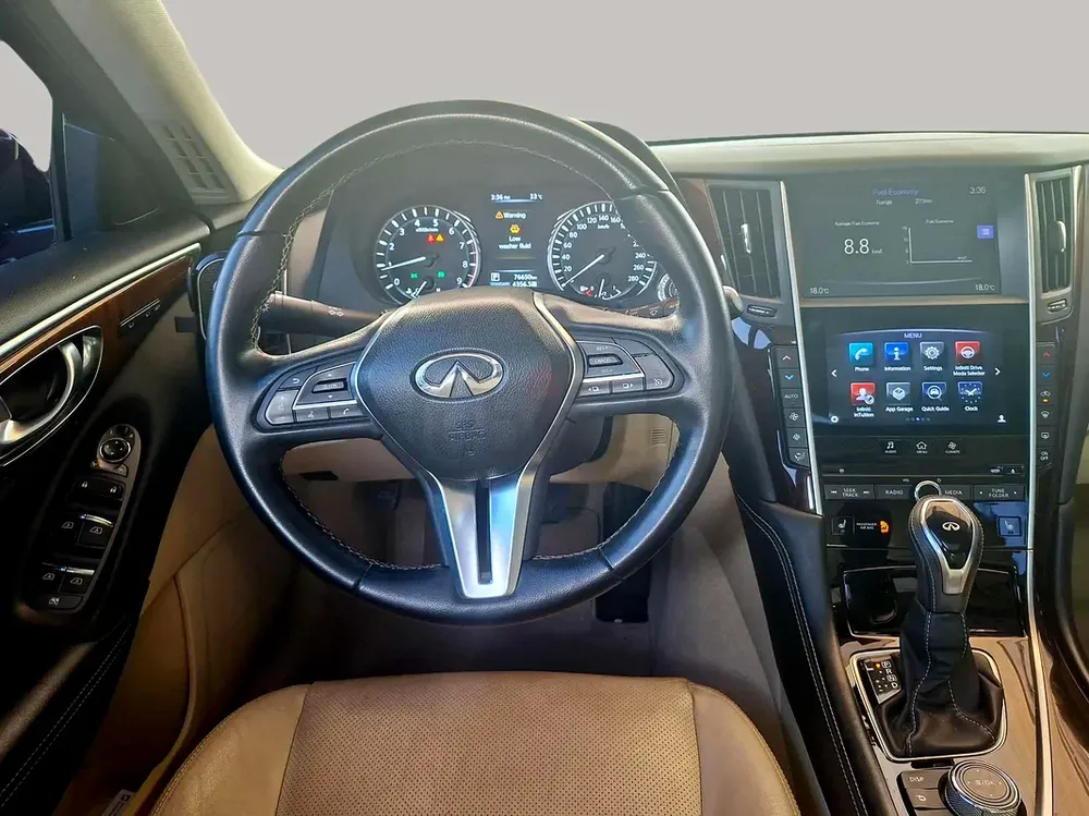 AED 973/month | 2020 Infiniti Q50 Luxe | GCC Specs | Ref#389287 - Image 10