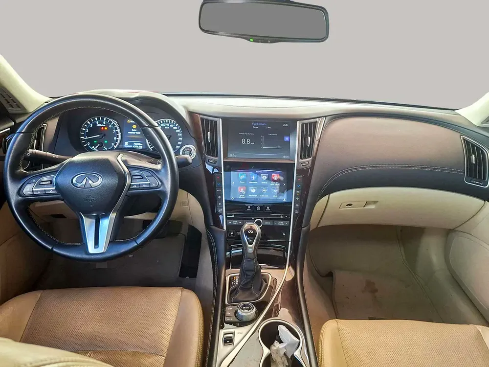 AED 973/month | 2020 Infiniti Q50 Luxe | GCC Specs | Ref#389287 - Image 9
