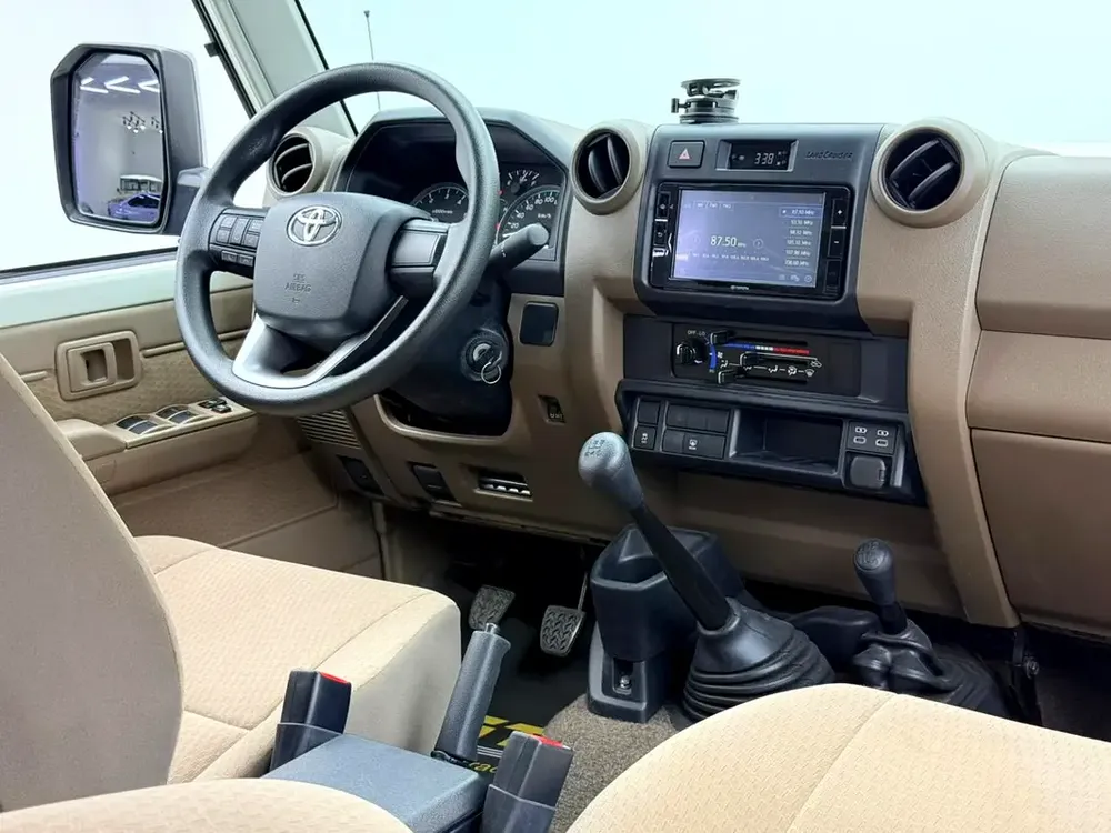 2024 Toyota Land Cruiser 76, Warranty, Almost New, GCC - Image 12