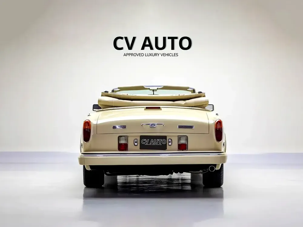 1991 | Bentley | Continental | Convertible | European Spec- Collector Grade - Image 5