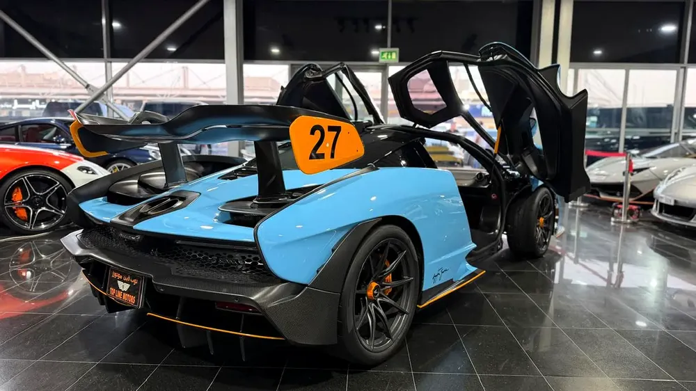 MCLAREN SENNA, GCC, UNDER DEALER WARRANTY, MSO SPCIAL COLOUR, NO PAINT - Image 11