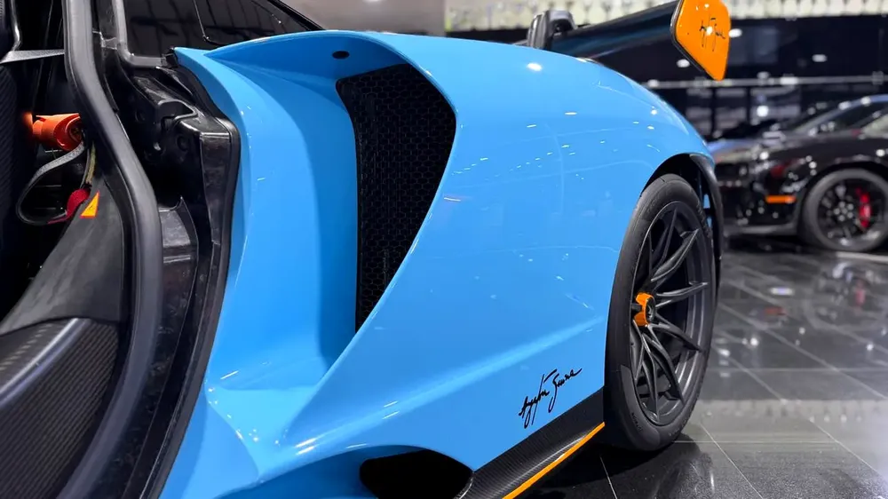 MCLAREN SENNA, GCC, UNDER DEALER WARRANTY, MSO SPCIAL COLOUR, NO PAINT - Image 13